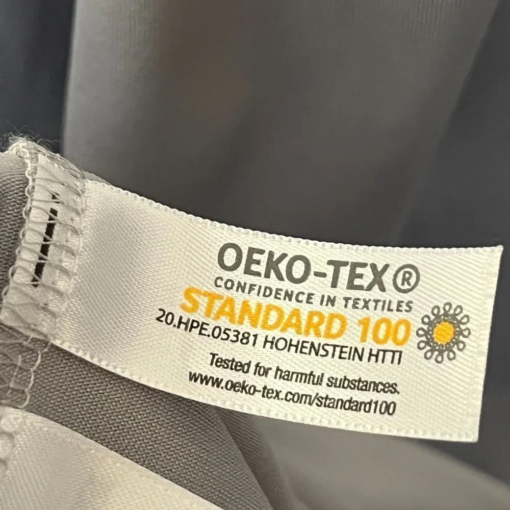 LANDS End‎ Mens Gray Quarter Button Down Polo Shirt Size XL - Picture 7 of 9